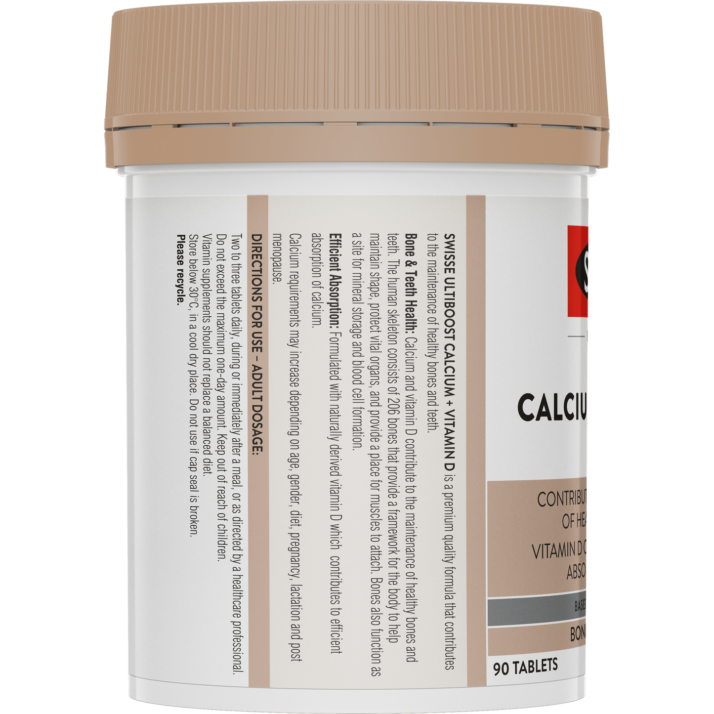 Swisse Calcium + Vitamin D_Left