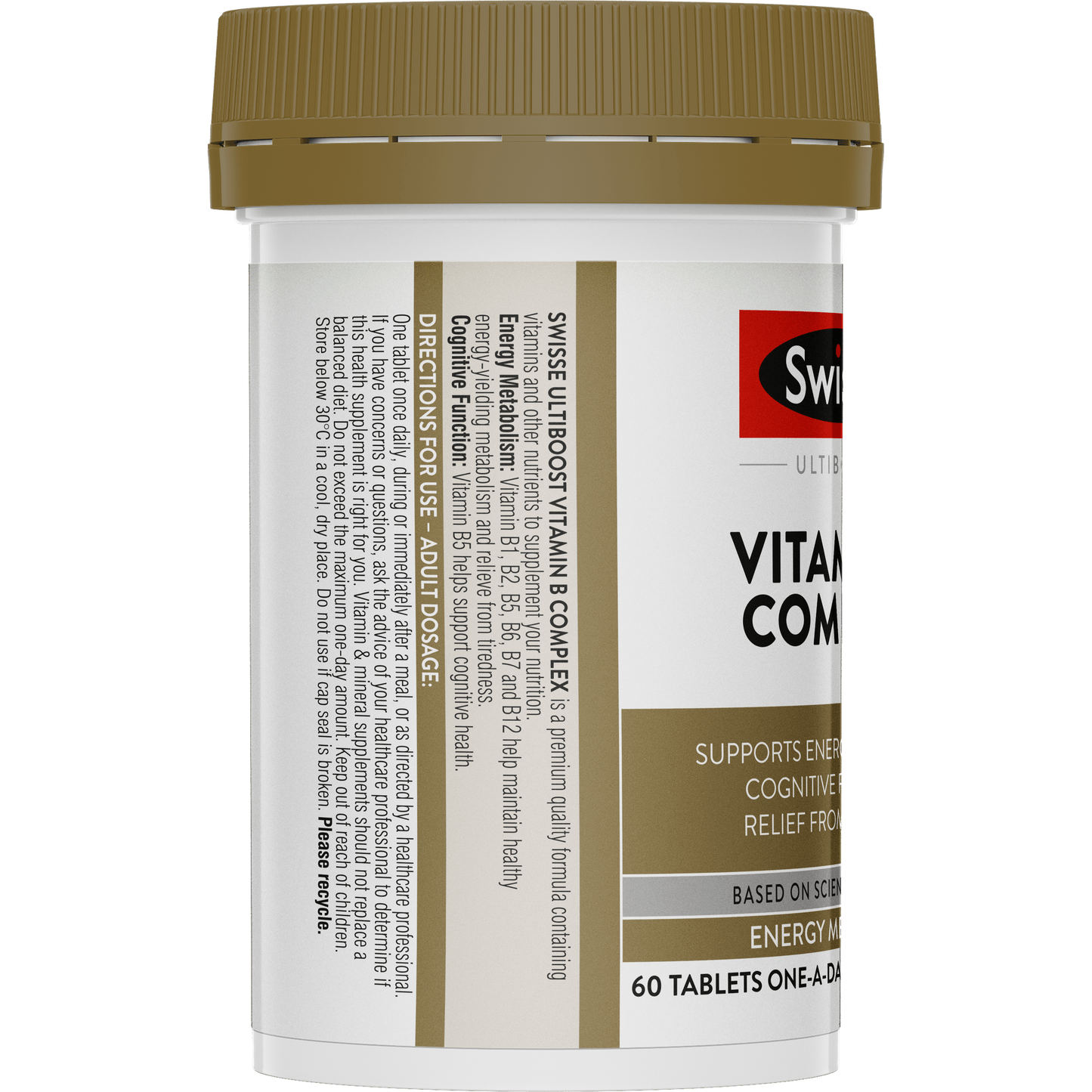 Swisse Vitamin B Complex Left Side