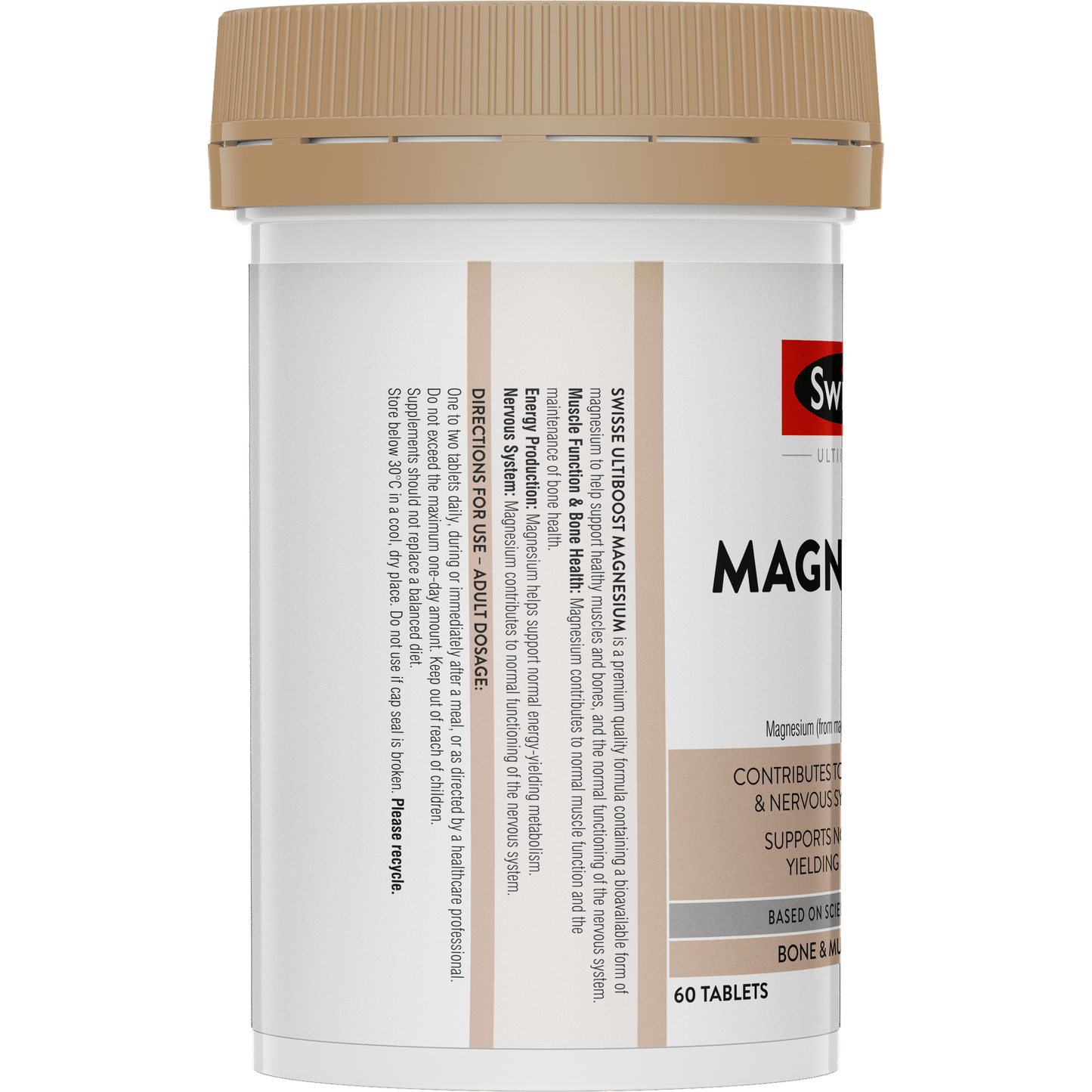 Swisse Magnesium Left Side