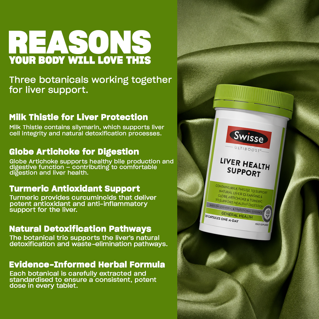 Swisse Ultiboost Liver Health Support