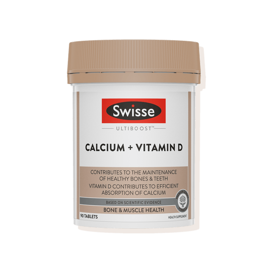 Swisse Calcium + Vitamin D_Front