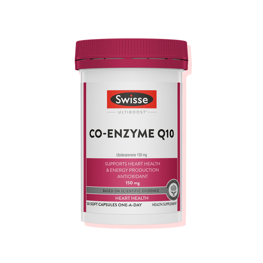 Swisse Ultiboost CoEnzyme Q10 Product Front