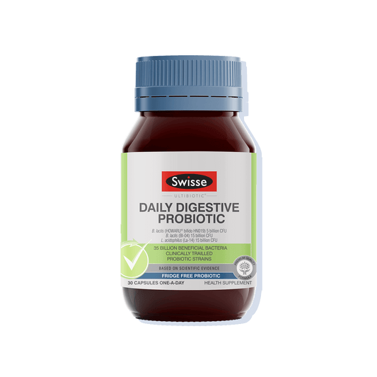 Swisse Daily Digestive Probiotic Front