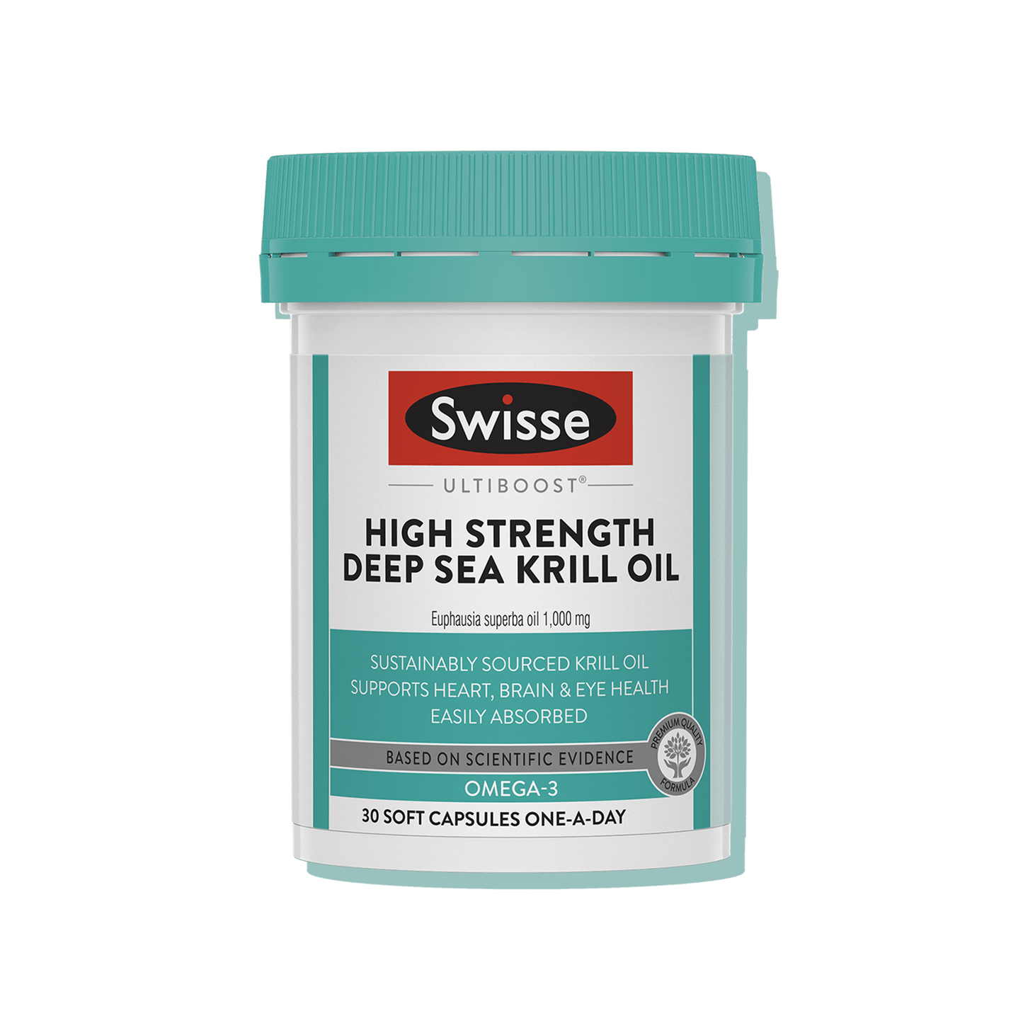 Swisse High Strength Deep Sea Krill Oil Front Side