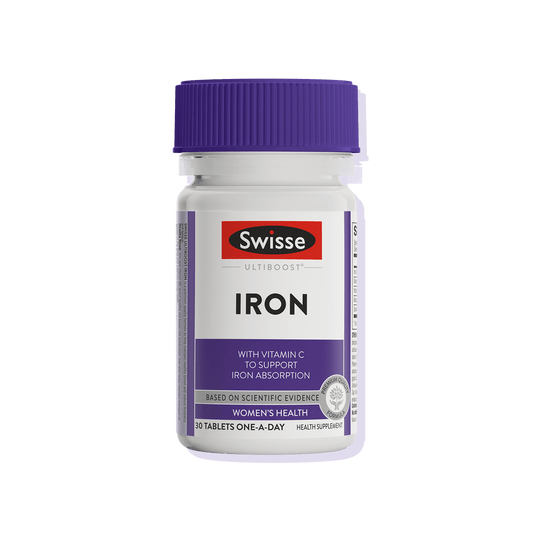 Swisse Iron front of package