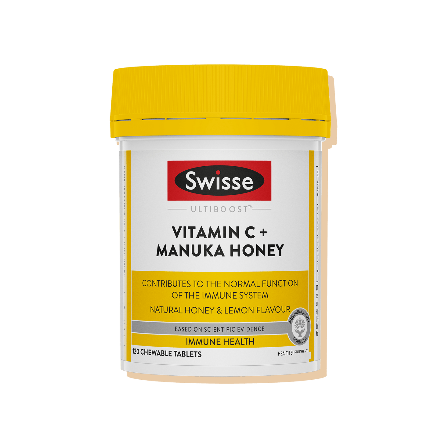 Swisse Vitamin C + Manuka Honey Front Side