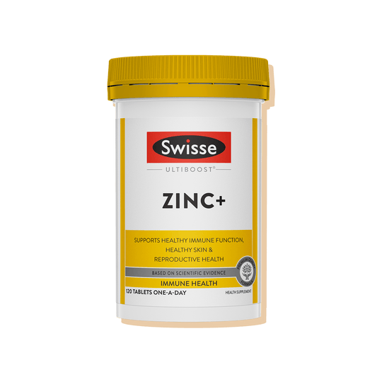 Swisse Zinc+ Front Side