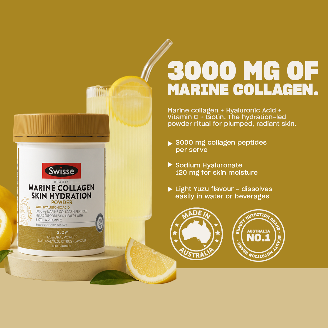 Swisse Beauty Marine Collagen Skin Hydration Powder