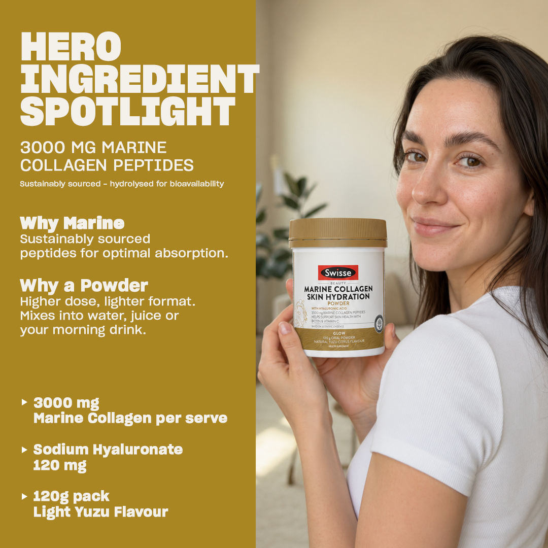 Swisse Beauty Marine Collagen Skin Hydration Powder
