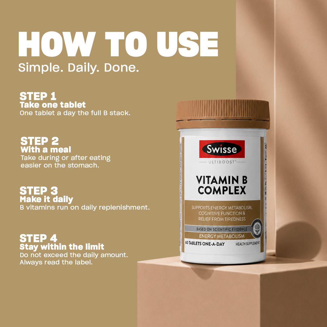 Swisse Ultiboost Vitamin B Complex