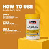 Swisse Ultiboost Vitamin C + Manuka Honey