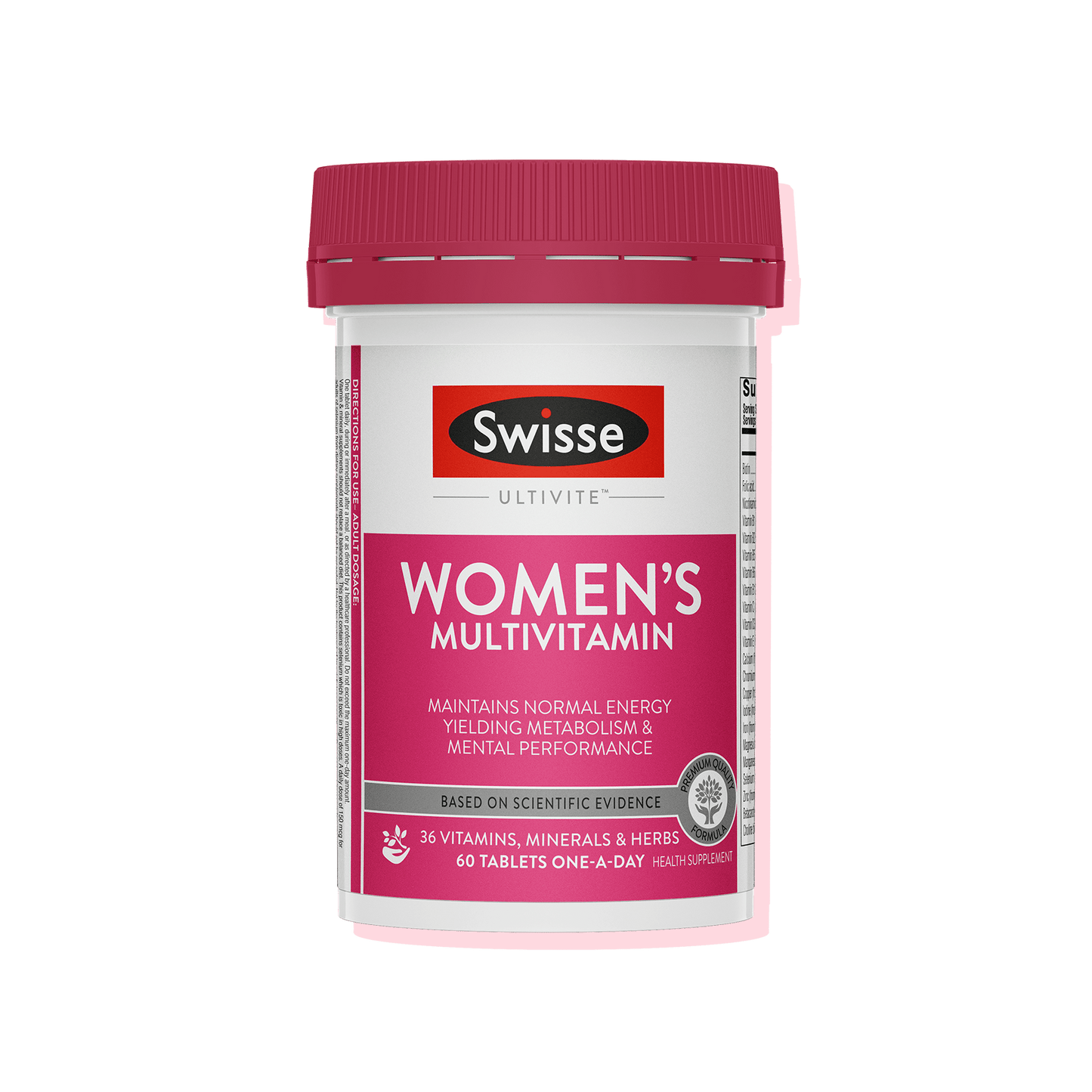 Swisse Women's Multivitamin Front Side